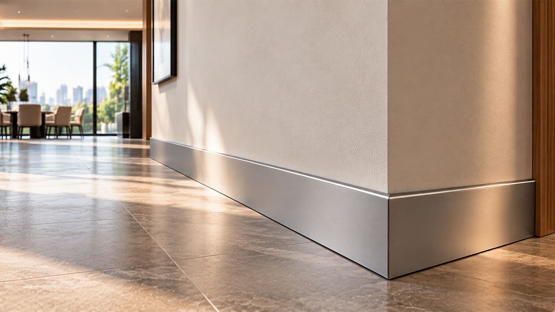 Aluminium Skirting Profiles by Alu Empire