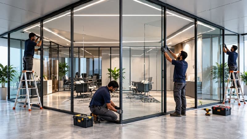 Glass Partition Project 3